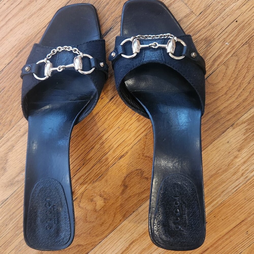 Gucci black heels